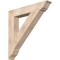 Ekena Millwork Traditional Traditional Smooth Bracket, Douglas Fir, 5 1/2"W x 36"D x 36"H BKT06X36X36TRA01SDF - alternate 1
